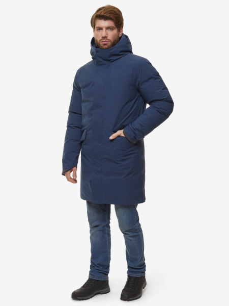 Пуховое пальто BASK Zenith V2 (Мужской; 46; Синий Тмн)